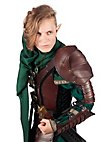 Ensemble complet d'armure en cuir - Guerrière elfe