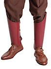 Ensemble de brassards et grèves en cuir – Bandit