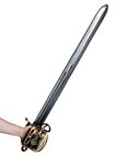 Épée large à garde en panier - Claymore (100 cm)