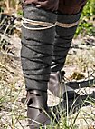 Fasce per le gambe in lana (coppia) - a spina di pesce