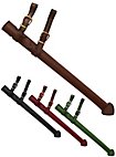 Fourreau d'épée de chevalier noir 