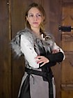 Giacca in pelle da donna - Gufo