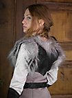 Giacca in pelle da donna - Gufo