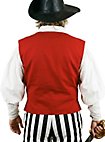 Gilet pirata rosso
