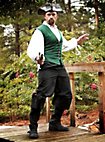 Gilet pirata verde