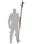 grandeur nature (GN) Rossschinder - Wilhelm 220 cm divisible