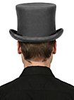 Steampunk Zylinder grau 