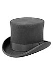 Steampunk Zylinder grau 
