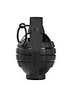 Jouet Grenade à main noir - Grenade LARP, fausse grenade