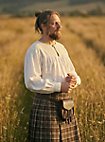 Kilt gris-bleu