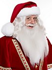 Kit de barbe Père Noël avec barbe complète et moustache