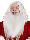 Kit de barbe Père Noël avec barbe complète et moustache