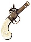 Kumbley & Brum Pocket Flintlock Pistol  Replica Weapon