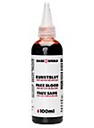 Kunstblut Flasche mit Dosierspitze 30 ml / 50 ml / 100 ml