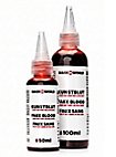 Kunstblut Flasche mit Dosierspitze 50 ml / 100 ml