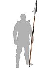 Lance de grandeur nature (GN) - Simon 220 cm divisible
