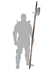 Larb Hellebarde - Ulrich 220cm teilbar