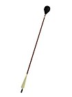 Larp-arrow rounded head, brown shaft