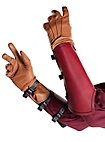 Leather bracers and greaves set - Bandit