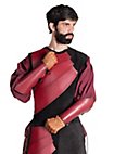 Leather bracers and greaves set - Bandit