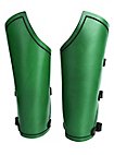 Leather bracers and greaves set - Bandit