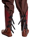 Leather bracers and greaves set - Bandit