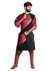 Leather bracers and greaves set - Bandit