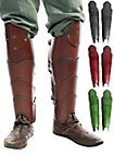 Leather bracers and greaves set – Scout