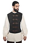 Leather vest with buckles - Fencer