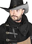Leder Schlauchgugel mit Riemen - Gevaudan