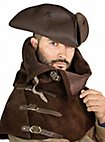 Leder Schlauchgugel mit Riemen - Gevaudan