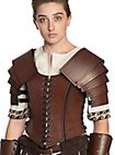Lederrüstung Komplett-Set - Gladiatorin