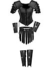 Lederrüstung Komplett-Set - Gladiatorin