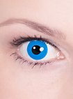 Lente a contatto blu con diottrie