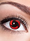 Lente a contatto Mangekyou Sharingan di Itachi con lenti diottriche