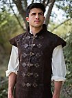 Long deluxe leather jerkin - Yalon