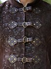 Long deluxe leather jerkin - Yalon