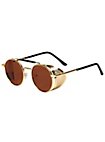 Lunettes Steampunk avec protection latérale
