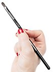 Makeup brush flat small