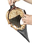 Maschera animale - teschio di corvo