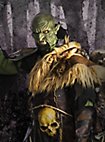 Maschera da orco in silicone senza mento - Rakhattash