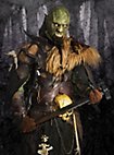 Maschera da orco senza mento in silicone - Grakharr