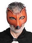 Maschera in cuoio veneziano Volpe de cuoio