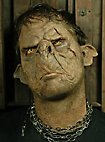 Masque de chasseur d'orc à coller