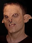 Masque d'orc Berserc avec maquillage à coller
