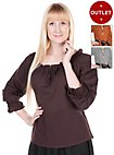 Medieval blouse with long sleeves - Edith