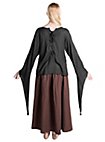 Medieval blouse with trumpet sleeves - Irma