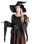 Medieval blouse with trumpet sleeves - Irma