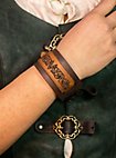 Middeleeuws Leren Armband - Melian