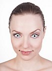 Mini Sclera lenti a contatto bianco-nere